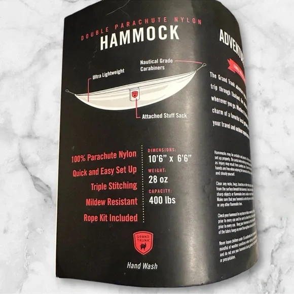 Double Parachute Hammock - Picture 4 of 6